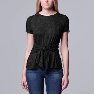🍂Simply Vera, Vera Wang Top, sz Small🍂